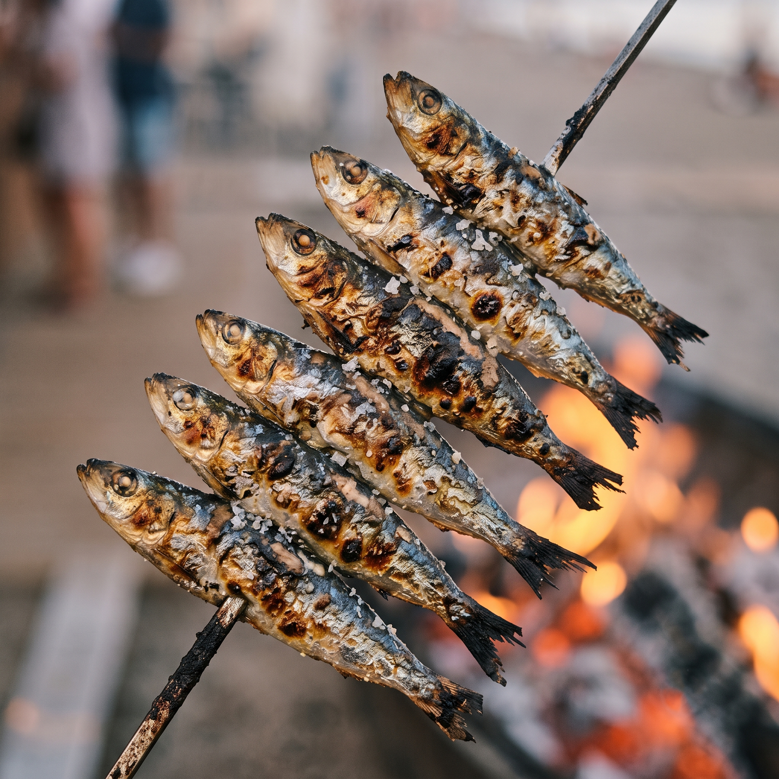 Espeto de sardinas